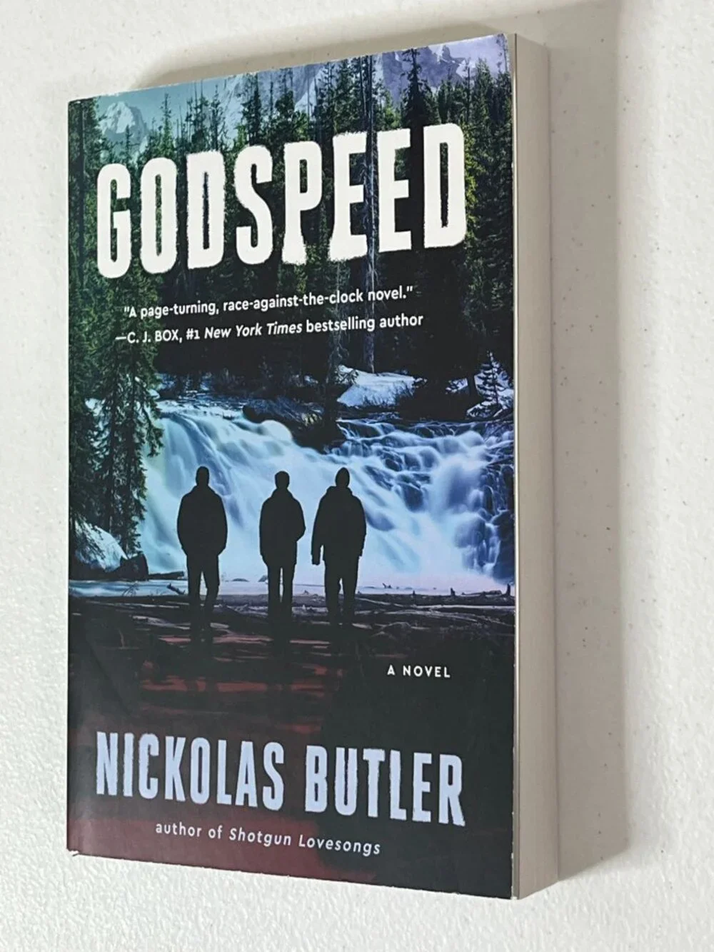 Godspeed by Nickolas Butler Paperback Literary Fiction Novel